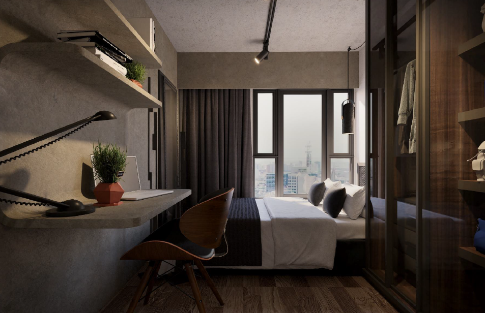 SMDC Jade Residences furnished bedroom